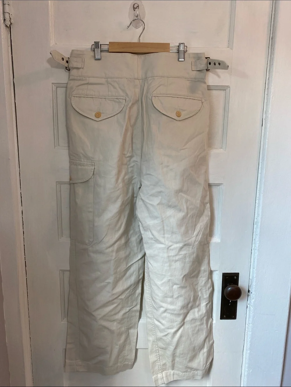 NWT Banana Republic Heritage Collection Explorer Pants - Cream, Size 8S
